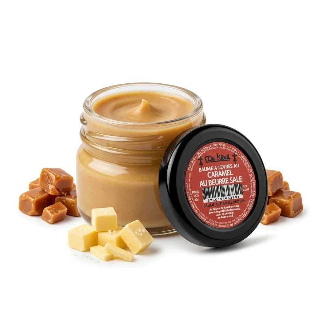 Baume à Lèvres Caramel Beurre Salé - Ma Kibell