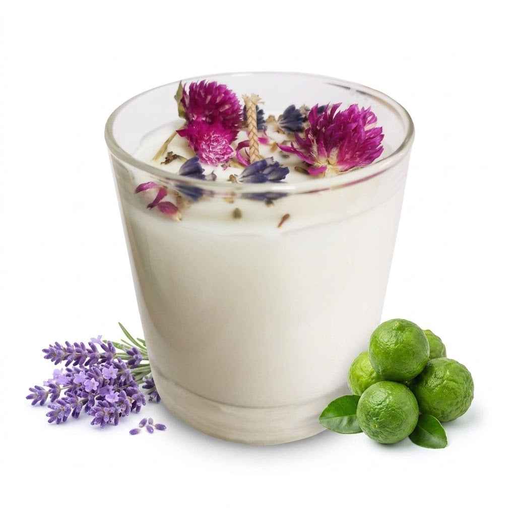 Bougie Relaxante Lavande Bergamote - Ma Kibell