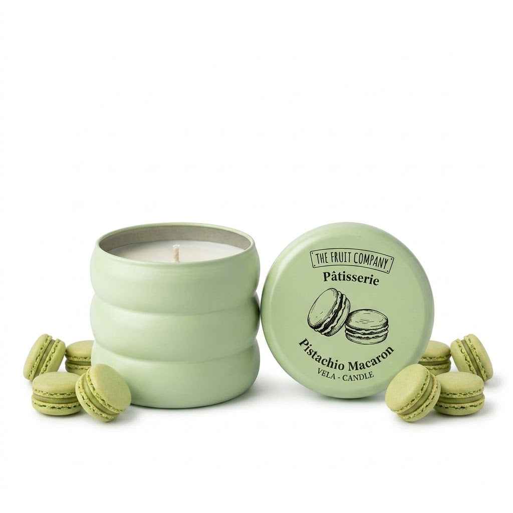 Bougie Pistachio Macaron - The Fruit Company