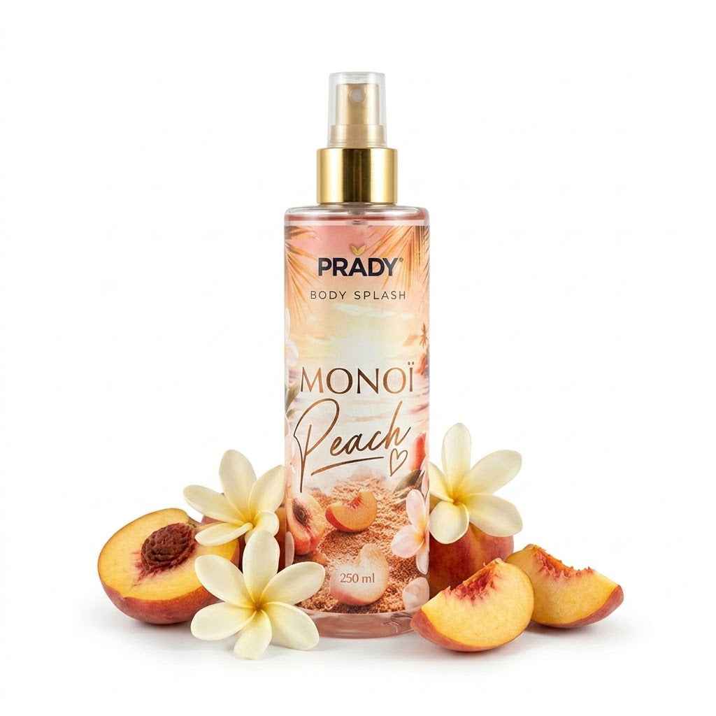 Brume Corps et Cheveux Monoï Peach - Prady