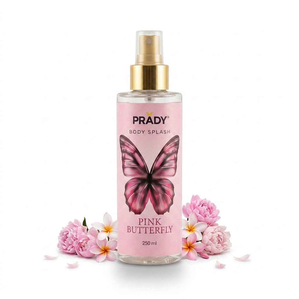 Brume Corps et Cheveux Pink Butterfly - Prady