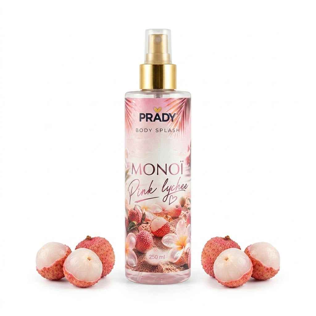 Brume Corps et Cheveux Monoï Pink Lychee - Prady