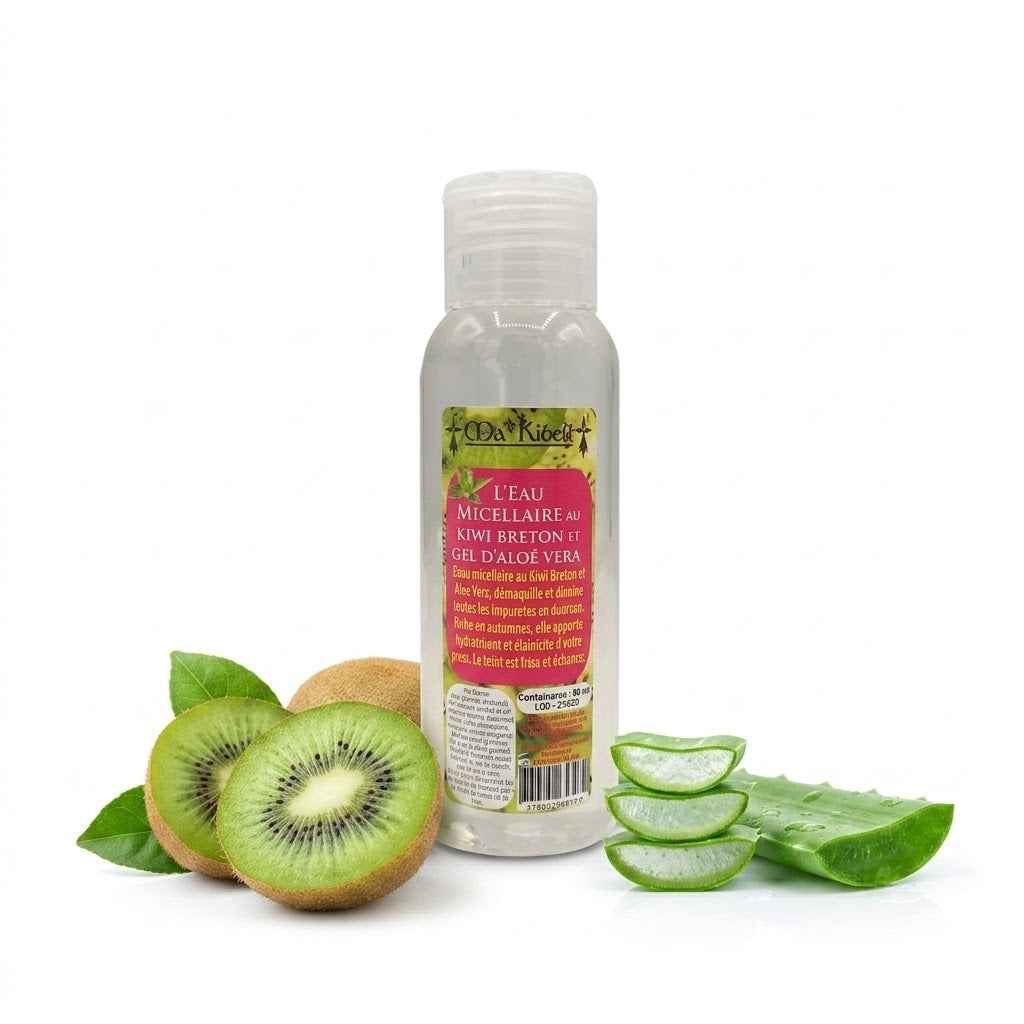 Eau Micellaire Kiwi Breton et Gel d'Aloe Vera - Ma Kibell
