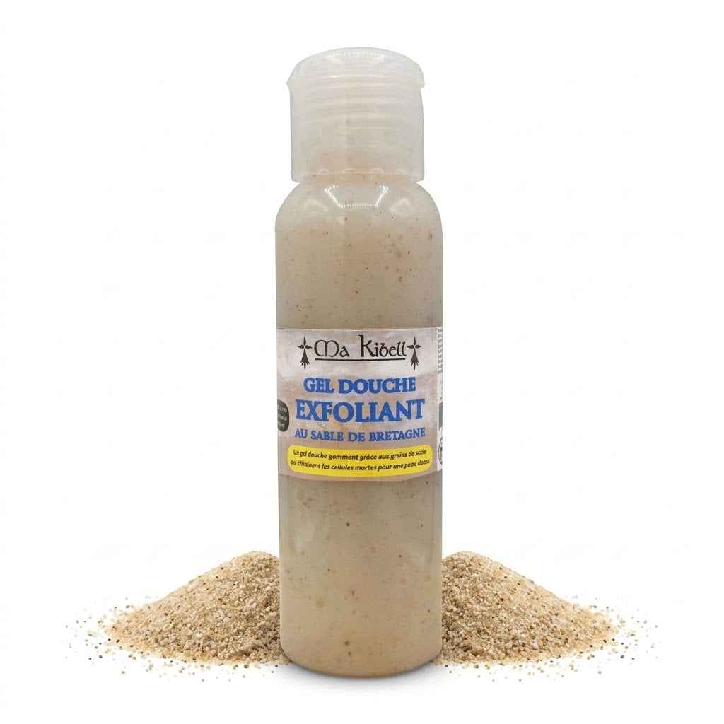 Gel Douche Exfoliant Sable de Bretagne - Ma Kibell
