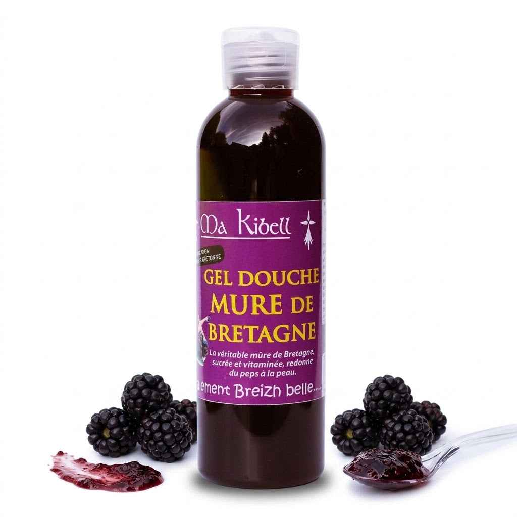 Gel Douche Mûre de Bretagne - Ma Kibell