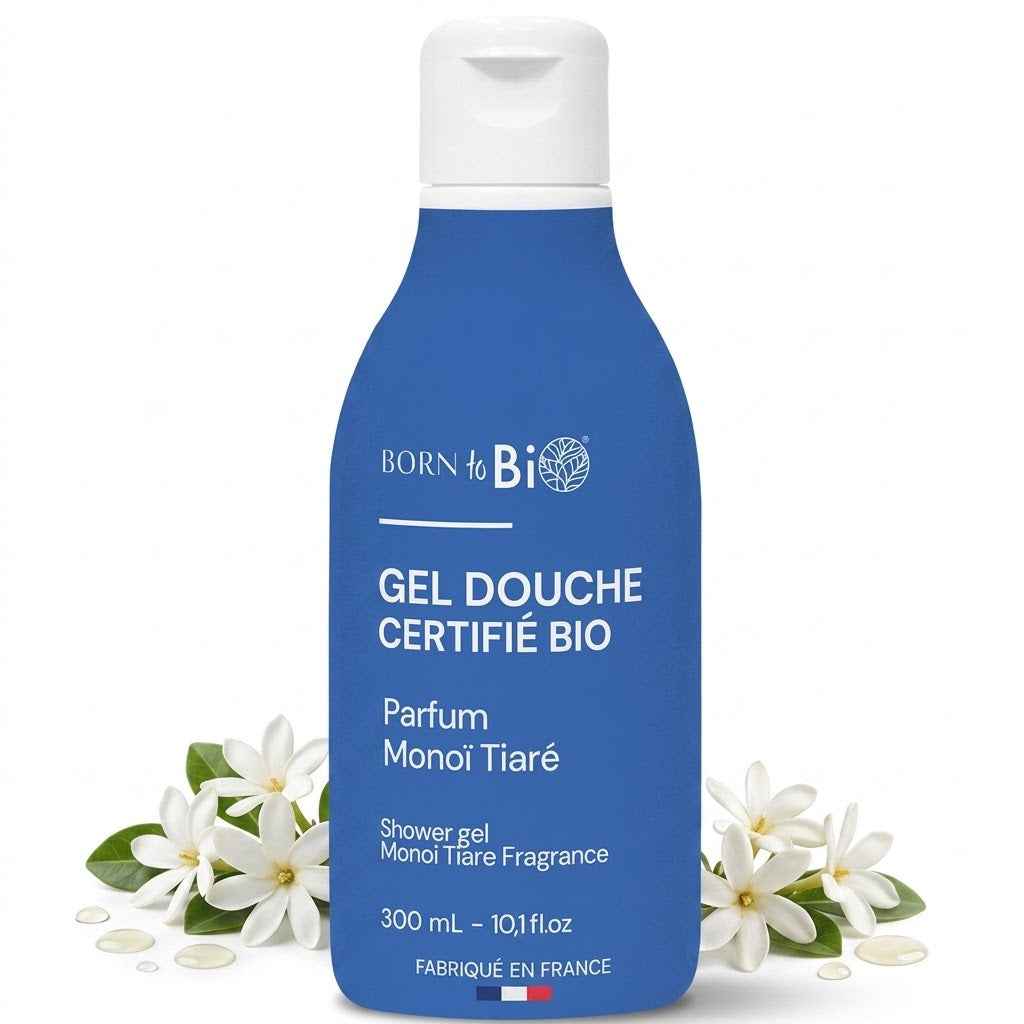 Gel Douche Monoï Tiaré - Born To Bio
