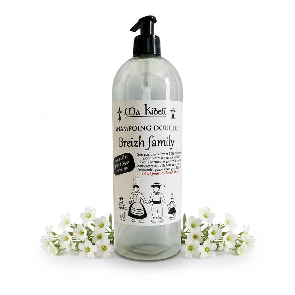 Shampoing Douche Breizh Family - Ma Kibell